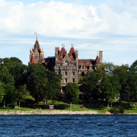 Boldt Castle, Heart Island, NY in the 1000 Islands